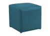 Tabouret carré CUB 43x43 Aluminium/textilène Couleurs : Bleu